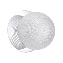Lassie Diamond Cut Glass Warm White LED Outdoor Wall Light